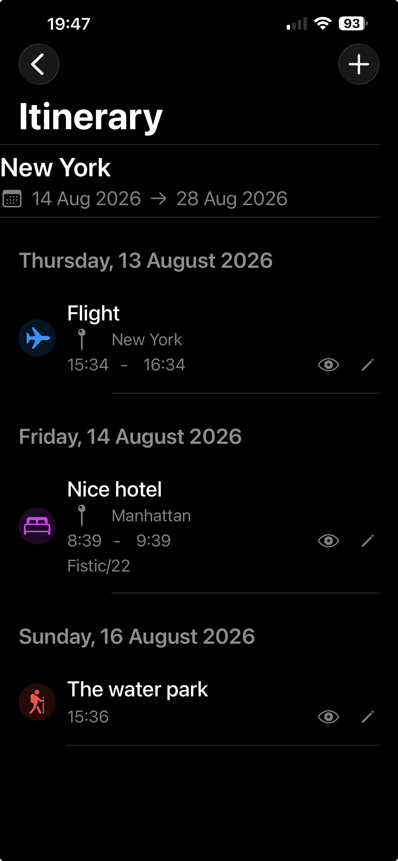 Travel Binder screenshot 3